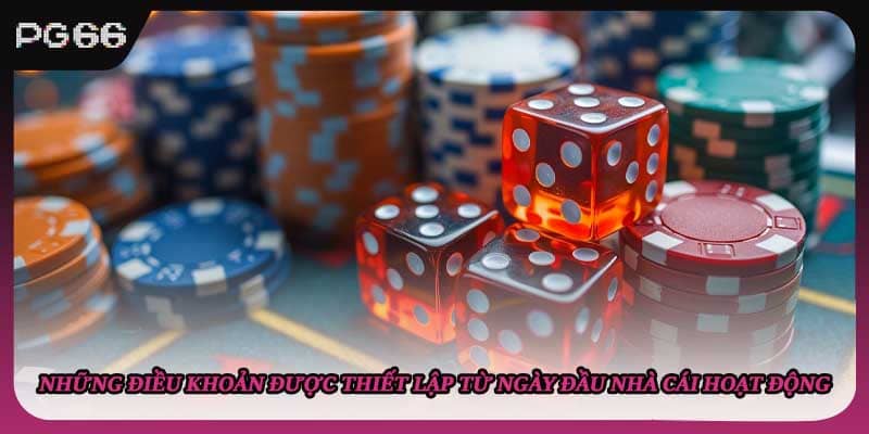 Những điều khoản được thiết lập từ ngày đầu nhà cái hoạt động Những điều khoản được thiết lập từ ngày đầu nhà cái hoạt động