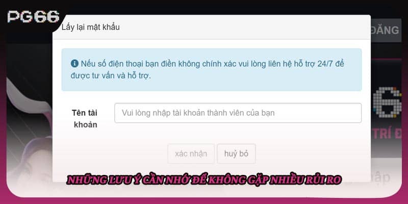 Những lưu ý cần nhớ để không gặp nhiều rủi ro Những lưu ý cần nhớ để không gặp nhiều rủi ro